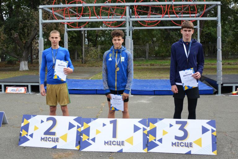 Мельник Максим, Омельчик Іван та Перемибіда Дмитро – призери 4 етапу чемпіонату України (смуга перешкод) серед юнаків U17